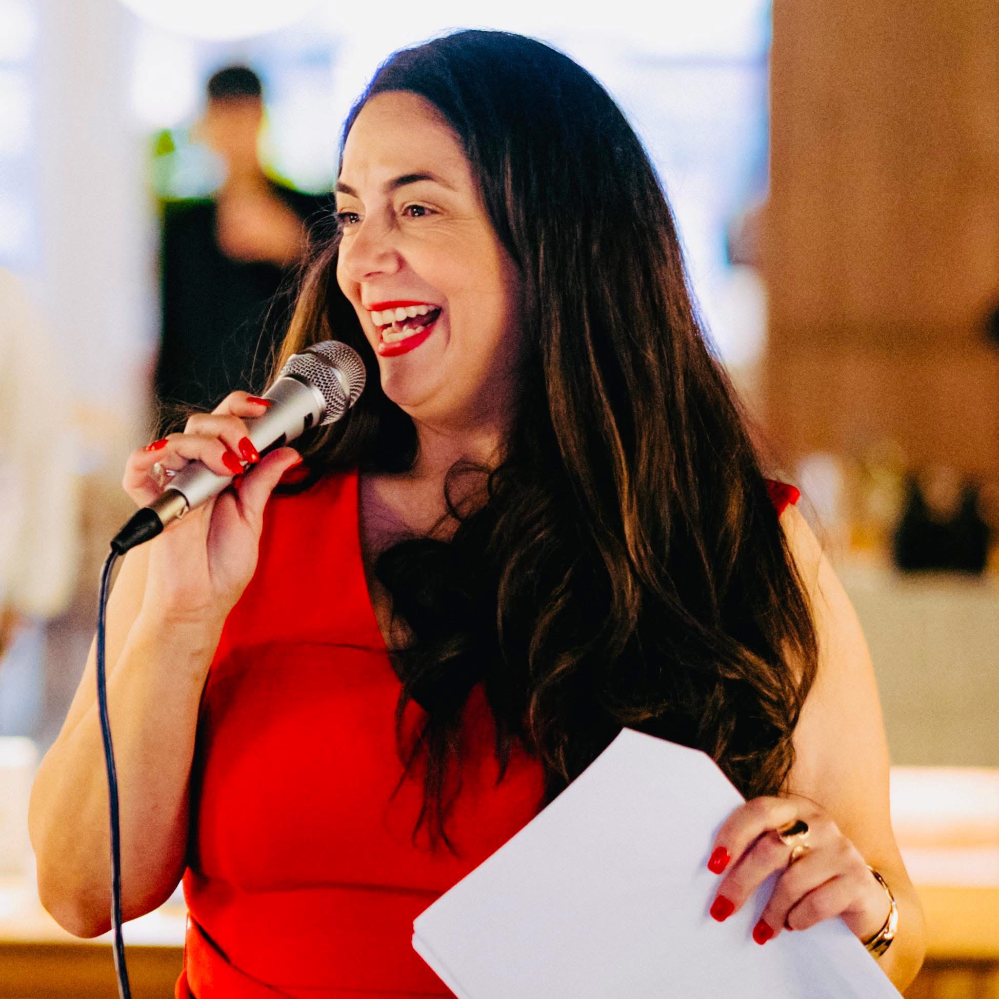 Silvana bringing warmth and care to a celebration